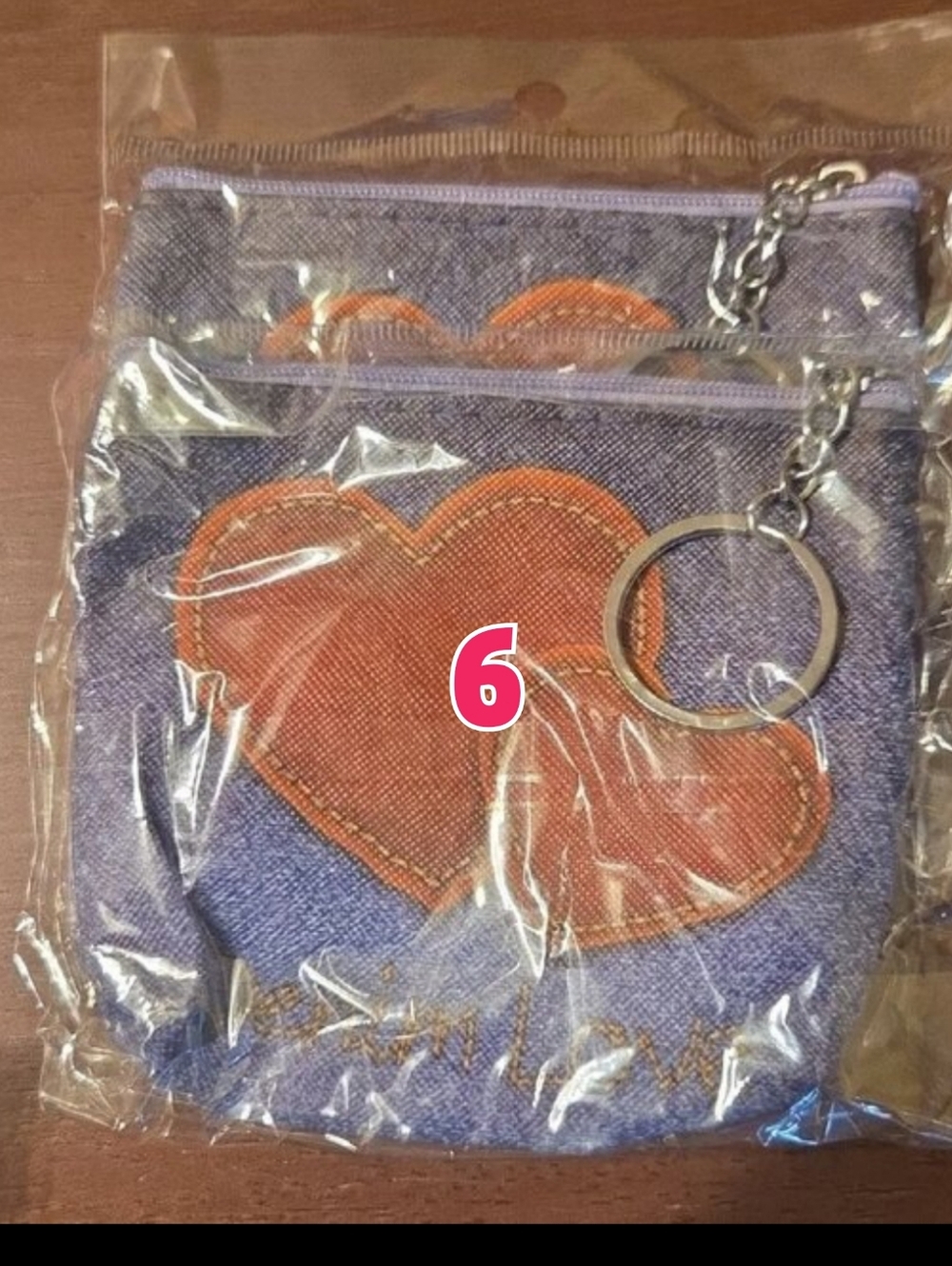 Denim Small Zipper Pouch new - Picture 2 of 7